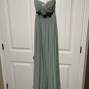 Birdy Grey Sage Green Chiffon size medium
